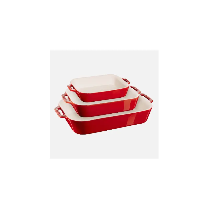 40508-171-0 Staub 3-Piece Ceramic Baking Set