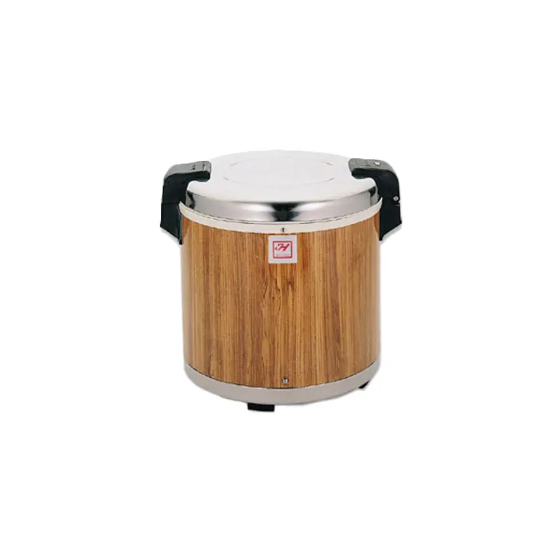 SEJ21000 Thunder Group Electric 50 Cup Wood Grain Finish Rice Warmer