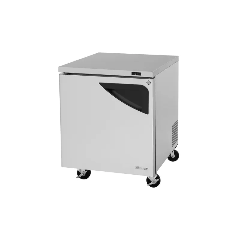 TUR-28SD-N(-L) Turbo Air 28" 1 Door Super Deluxe Undercounter Refrigerator
