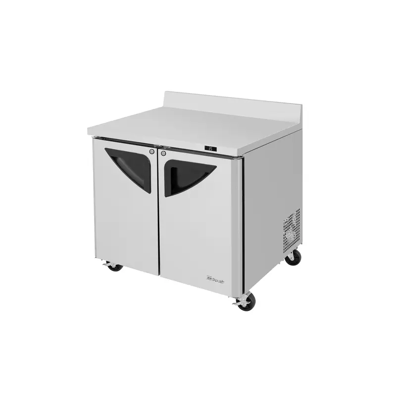 TWR-36SD-N6 Turbo Air 36" 2 Door Worktop Refrigerator