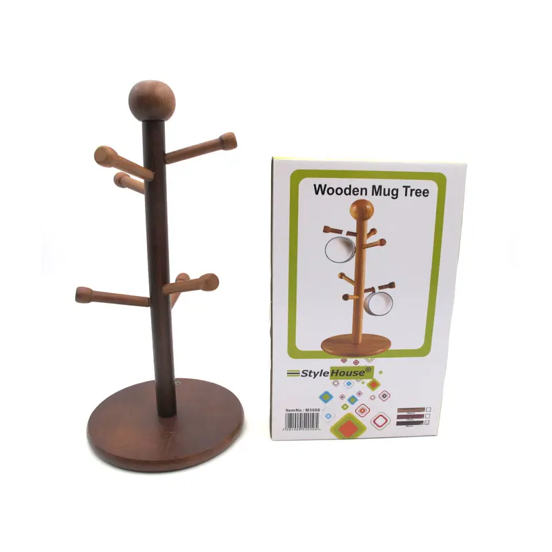 Wooden Mug Tree