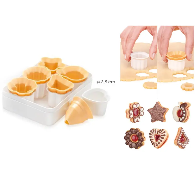 Tradional Shortbread Cutters x6