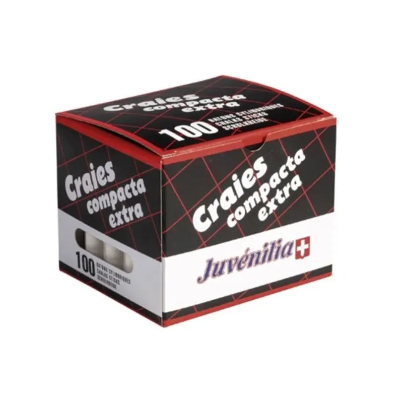 10 WHITE DUSTFREE CHALKS (#126303)