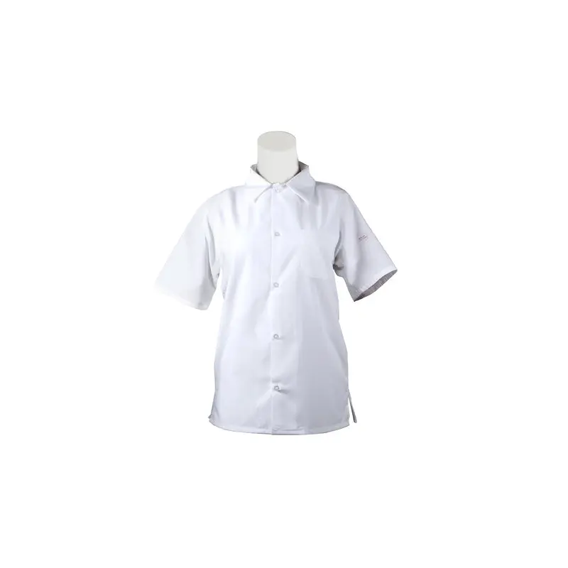 (5) traditional buttons, Millennia Unisex Cook Shirt EA
