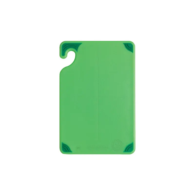 CBG6938GN CFS Brands 6" x 9" x 3/8" Saf-T-Grip Green Bar Cutting Board