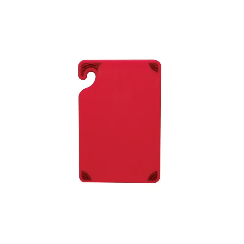 CBG6938RD CFS Brands 6" x 9" x 3/8" Saf-T-Grip Red Bar Cutting Board
